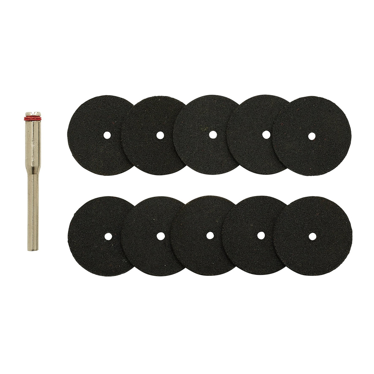 Draper 08957 Cutting Wheels and Holder for D20 Engraver/Grinder 10 Piece
