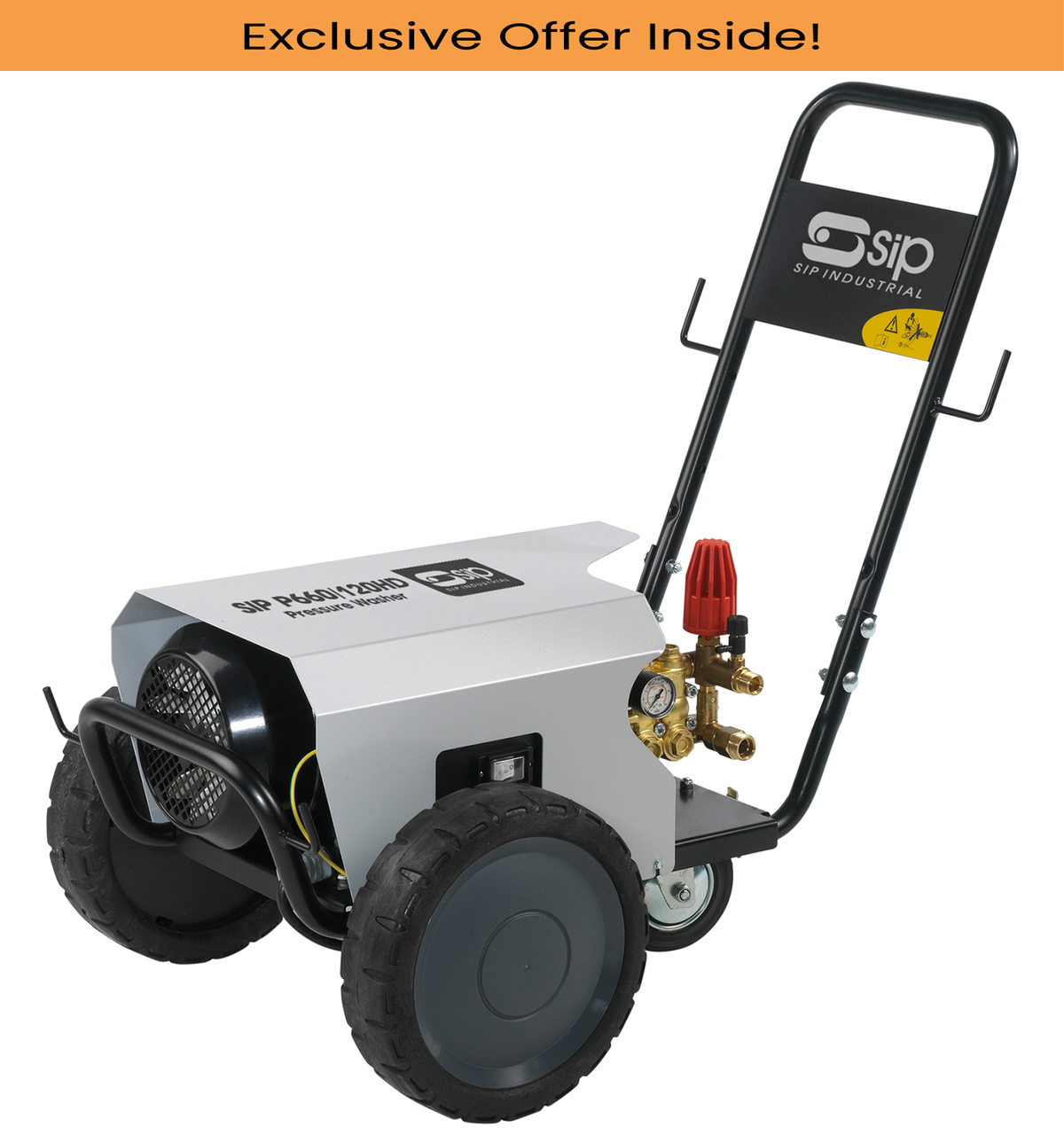 SIP 08961 HDP660/120-02 Electric Pressure Washer, Motor power - 4 Hp, Max. Pressure - 660 Bar