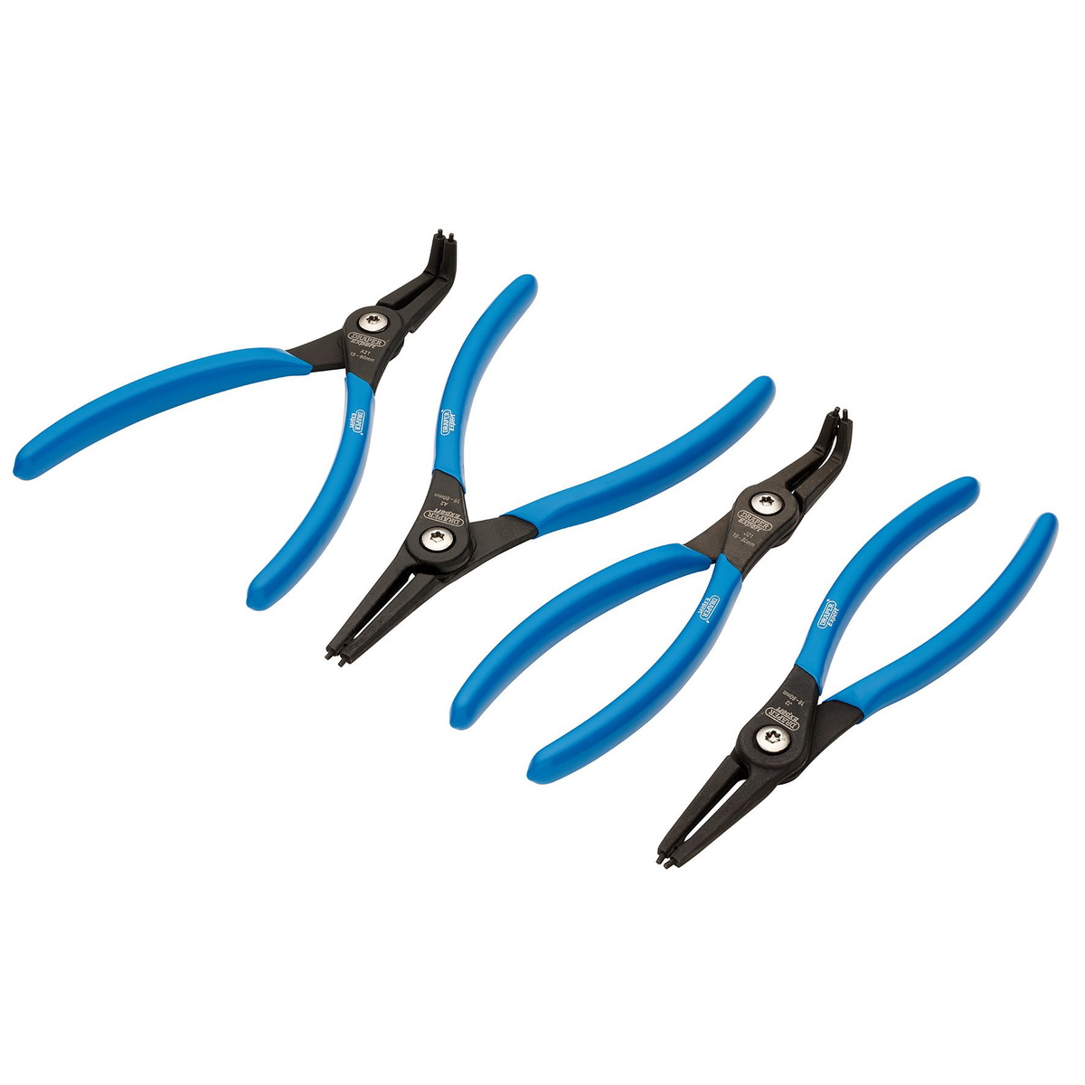 Draper 09063 Expert Internal External Circlip Pliers Set 4 Piece