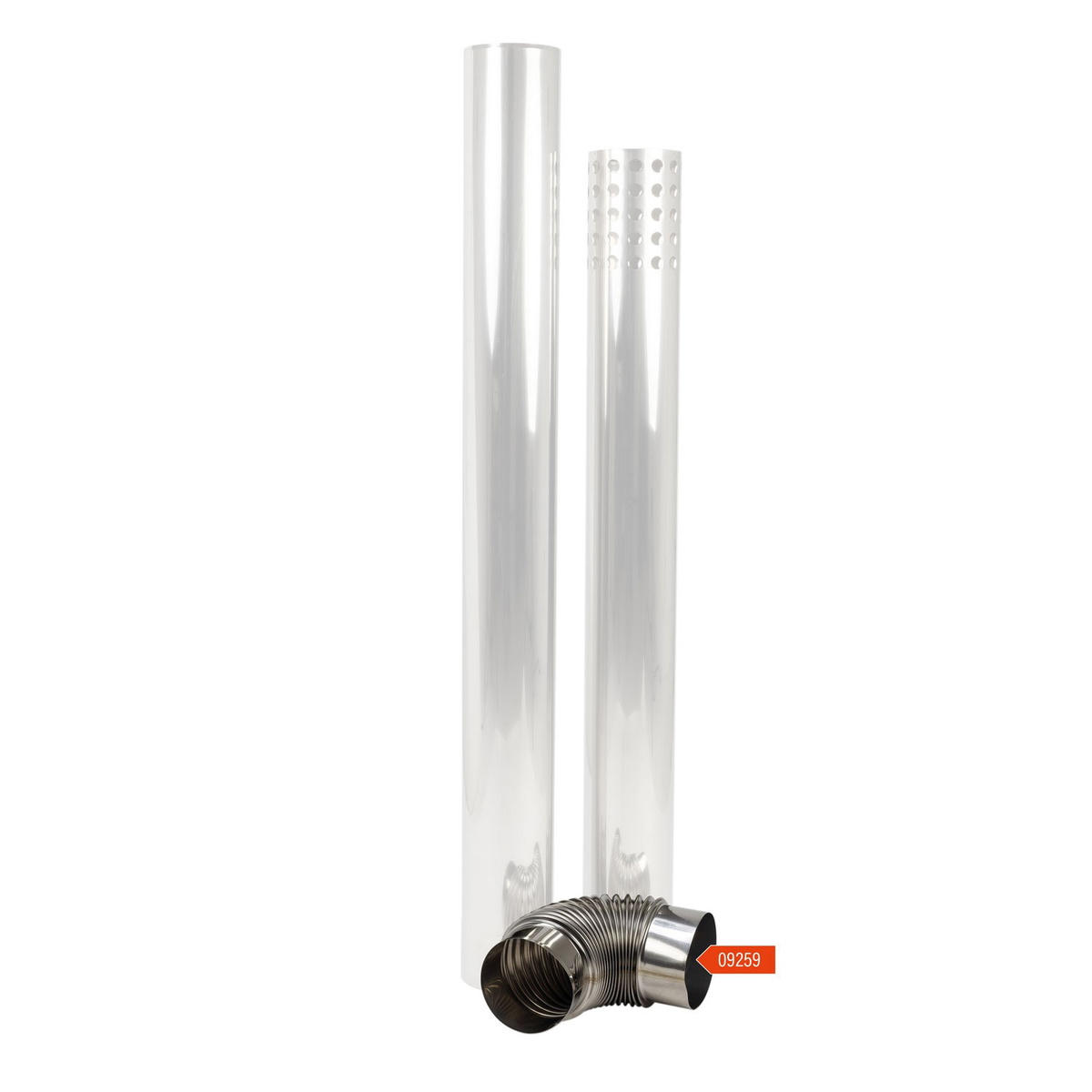 SIP 09259  FIREBALL IDX 90deg Flue Bend for 09236A, 09241A