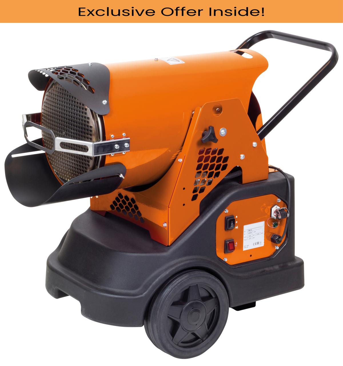 SIP 09296 Fireball 1830 Infrared Diesel Heater