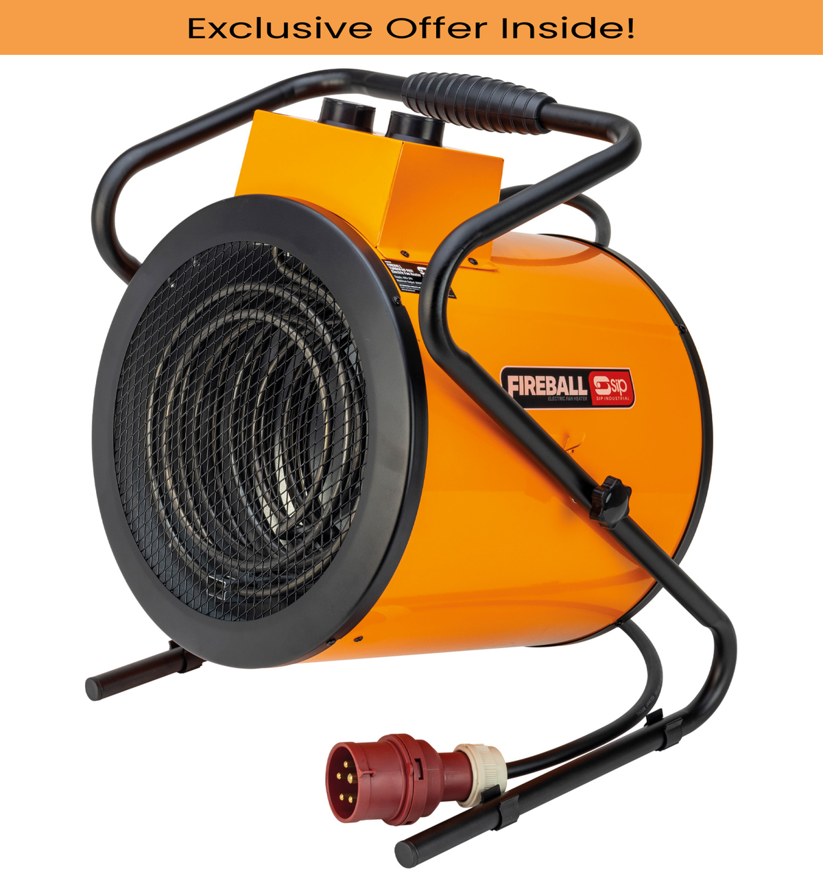 SIP 09299 FIREBALL Turbofan 9001 Electric Fan Heater