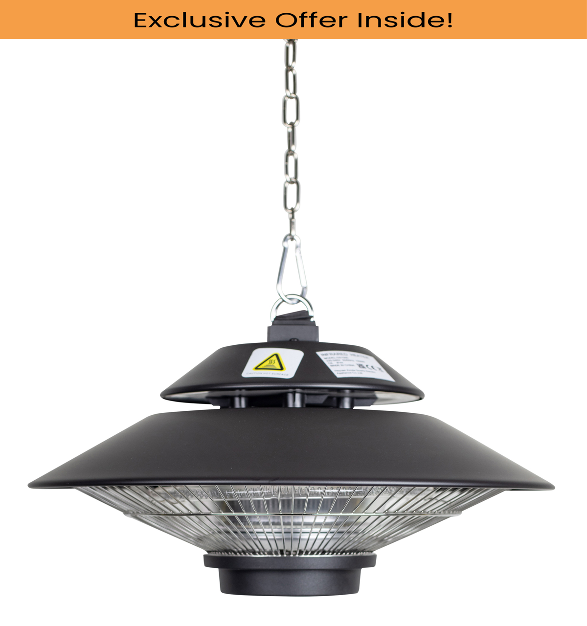 SIP 09587 Universal Halogen Hanging Heater