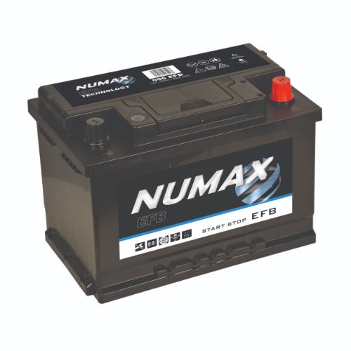 Numax - 096EFB - Efb Car Battery 12V 70Ah
