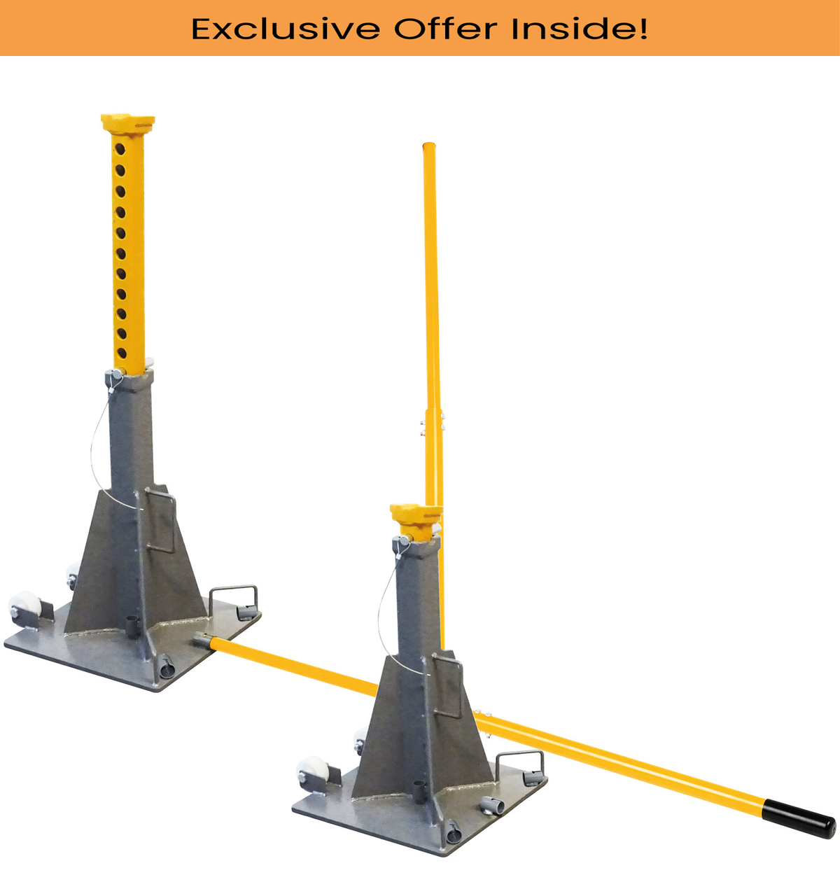 SIP 09704 WINNTEC 12 Tonne High Axle Stand