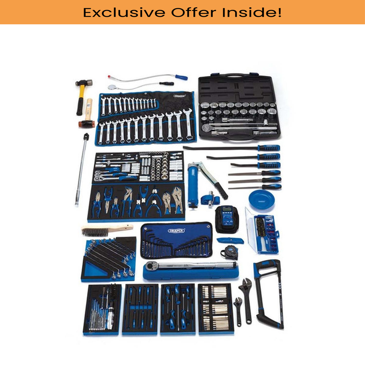 Draper 10002 Agricultural Technicians Tool Kit