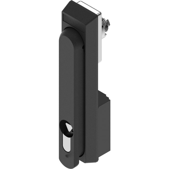 1100 Black Powder Coated Swing Handle with 8mm Triangle Insert