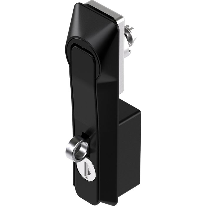 1103 Black Padlockable Swing Handle with Key Locking (KEY333)