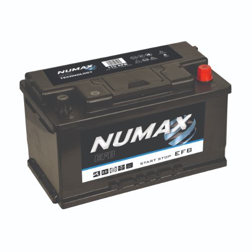 110EFB Numax EFB Car Battery 12V 75Ah