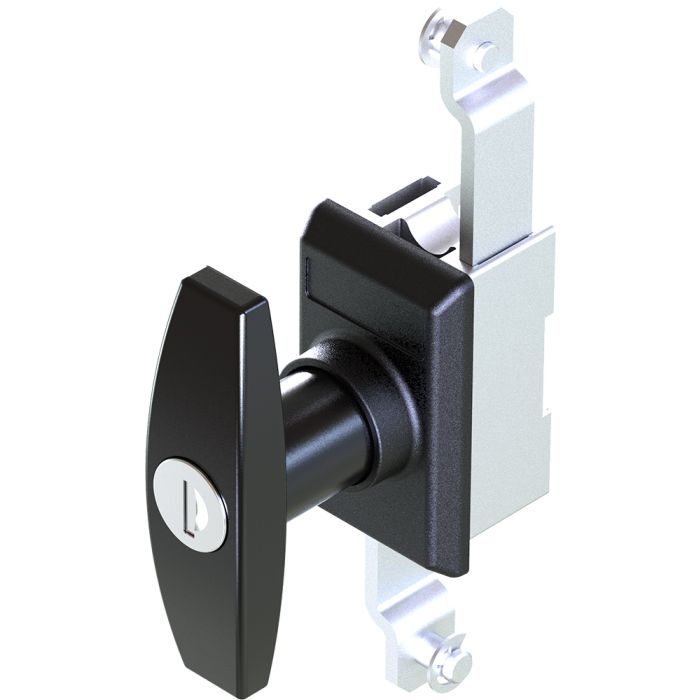 1123 Key Locking 333 T Handle Lock with 2 Point Rod Control