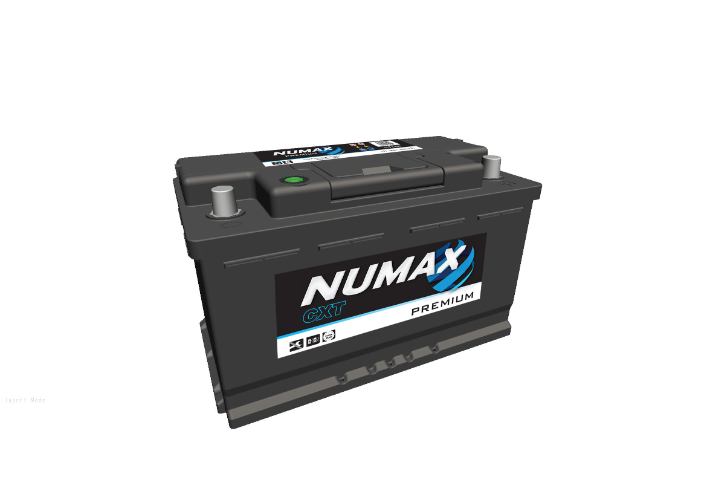 115 Numax Premium Car Battery 12V 80Ah, 3 Years Warranty