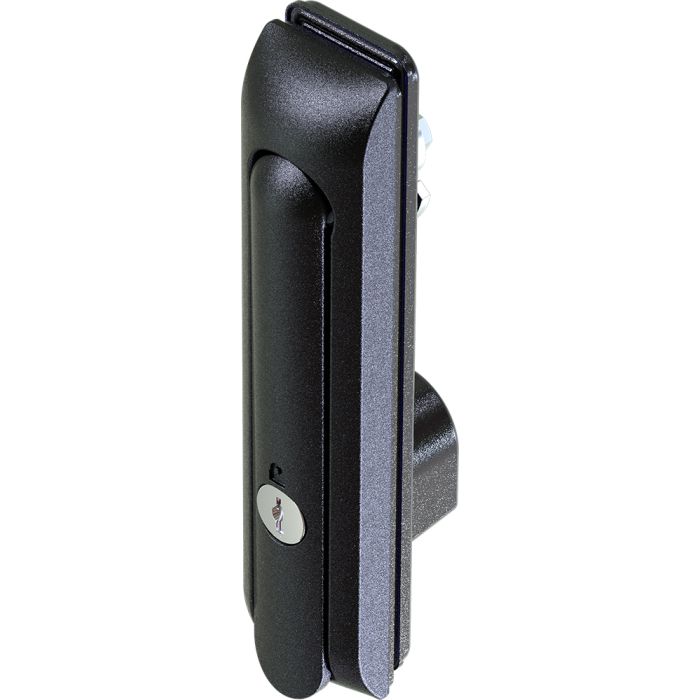1207 Non-Padlockable Swing Handle, Key CH751, Black Textured Powder Coated