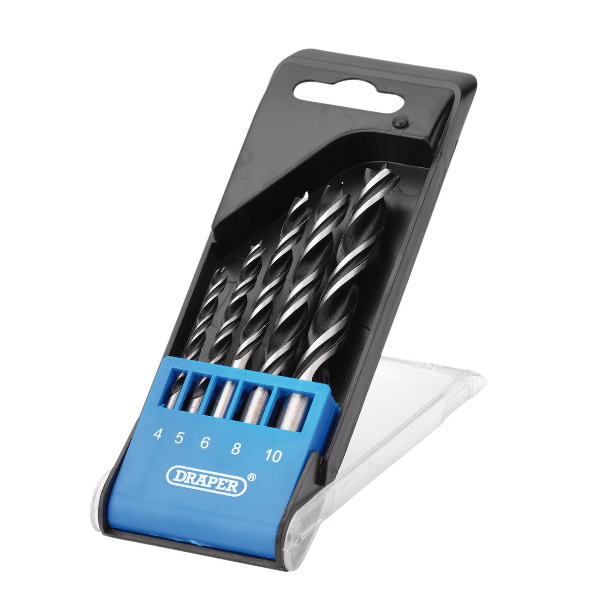Draper 12424 Brad Point Drill Bit Set 5 Piece