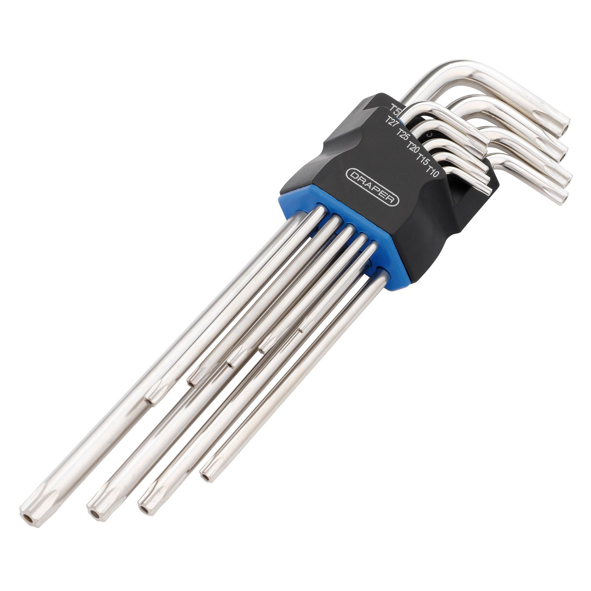 Draper 12813 TX-STAR® Extra Long Arm Security Key Set 9 Piece