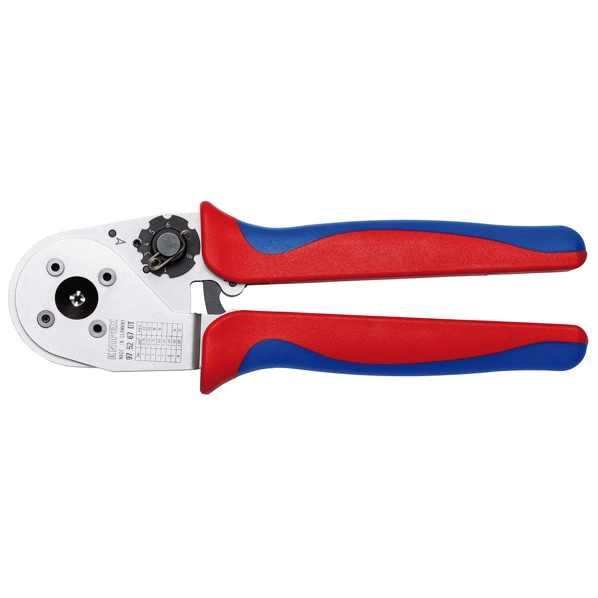 Draper 13166 KNIPEX Four-Mandrel Crimping Pliers DT 230mm