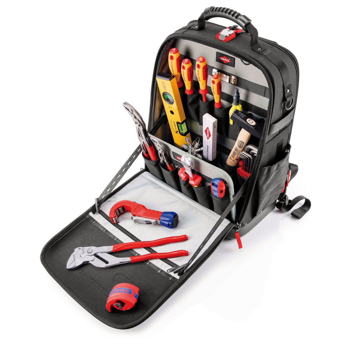 Draper 13176 KNIPEX Modular X18 Plumbing Tool Backpack 17 Parts