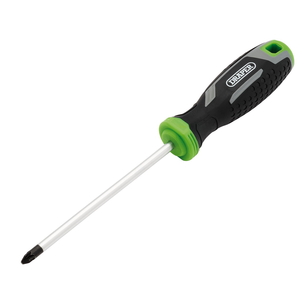 Draper 13372 Pozi Soft Grip Screwdriver PZ2 x 125mm