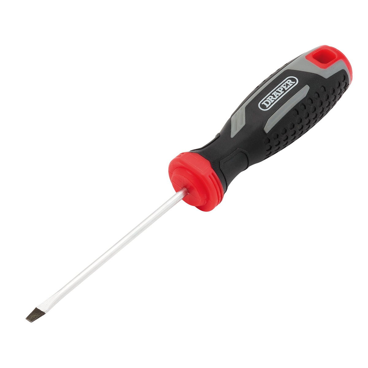 Draper 13385 Slotted Soft Grip Screwdriver SL3 x 75mm