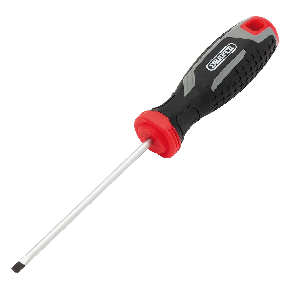 Draper 13387 Slotted Parallel Soft Grip Screwdriver SL4 x 100mm