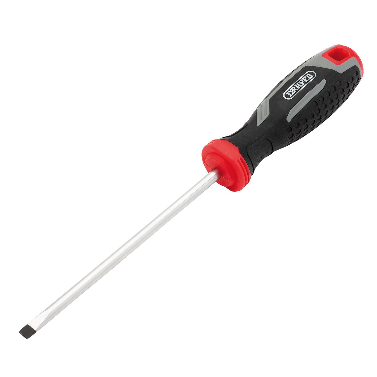 Draper 13389 Slotted Parallel Soft Grip Screwdriver SL5.5x125mm