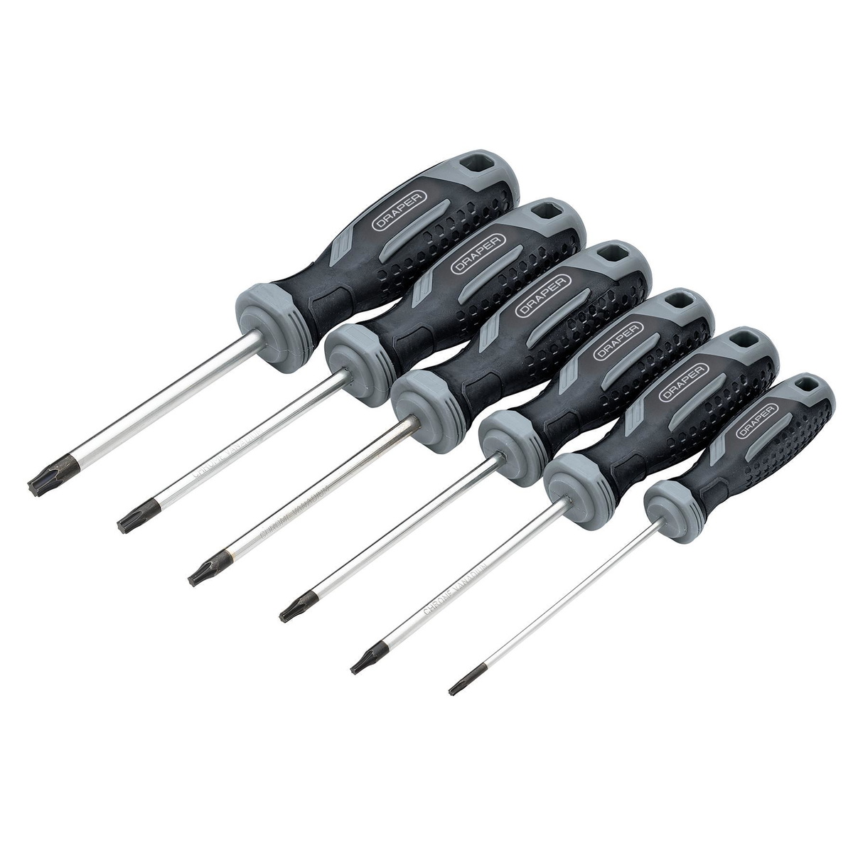 Draper 13434 TX-STAR® Soft Grip Screwdriver Set 6 Piece