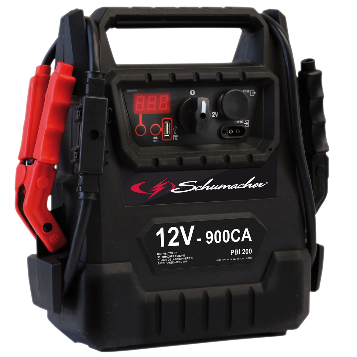 Draper 13688 Schumacher PBI200 12V Booster 900CA