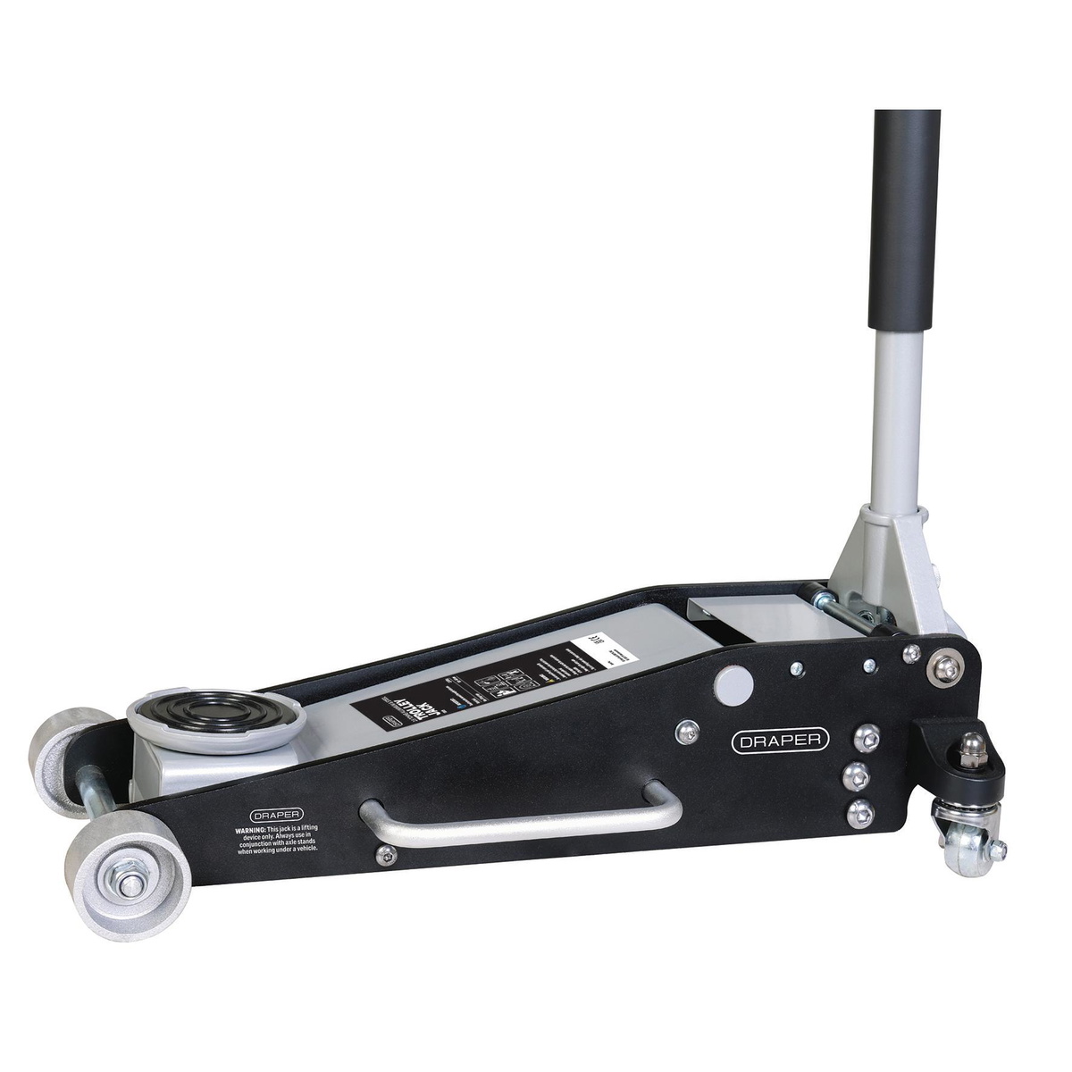 Draper 13929 Aluminium Steel Racing Trolley Jack 2.5t