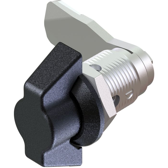 1402-30 Non Locking Wing Handle Quarter Turn Lock with 30mm Barrel