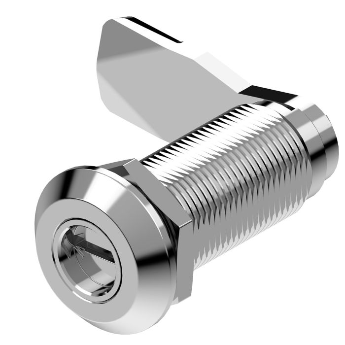 1420-50 Quarter Turn Lock 2x4 Coin Proof Slot with 50mm Grip Height Black Powder Coated