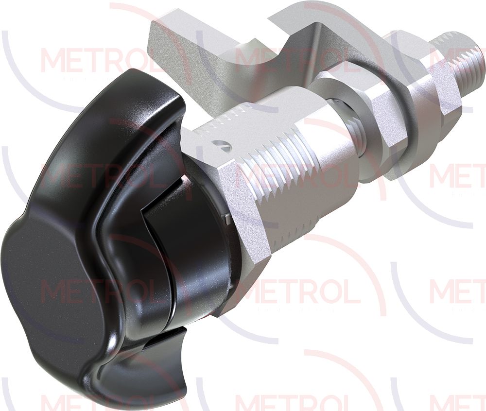 1437 Non Locking Wing Knob Compression Latch Adjustable