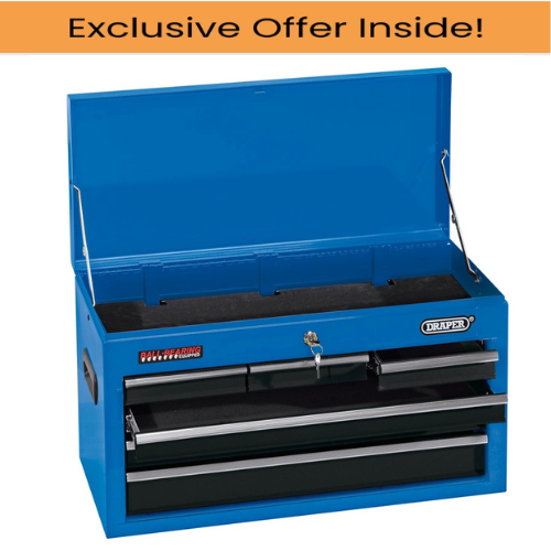Draper 14606 Tool Chest, 6 Drawer, 26