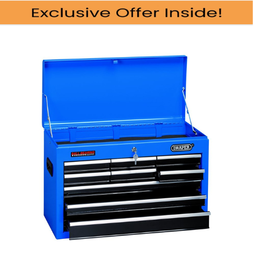 Draper 14910 Tool Chest, 9 Drawer, 26