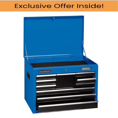 Draper 14937 Tool Chest, 10 Drawer, 26