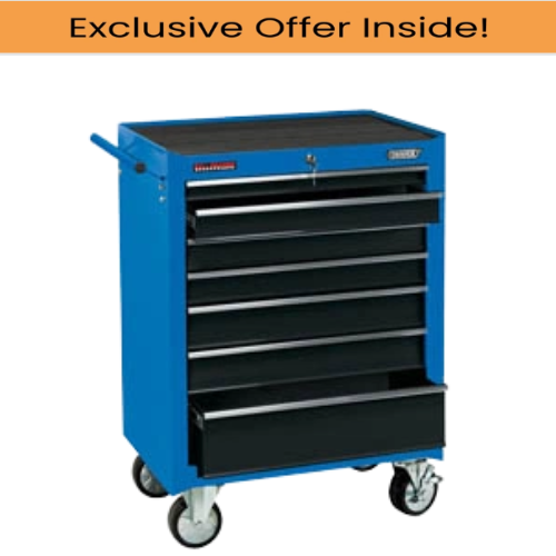 Draper 15040 Roller Tool Cabinet, 7 Drawer, 26