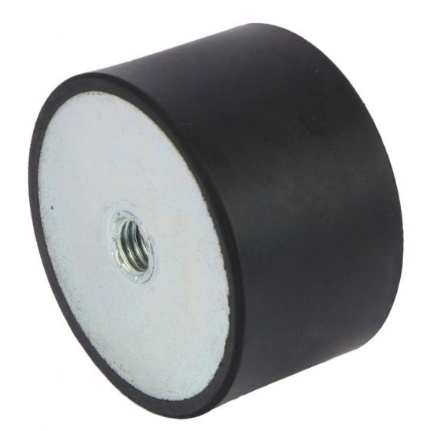 Female Flat Buffer 15x20mm M4 45 Shore - 1520FFB04-45