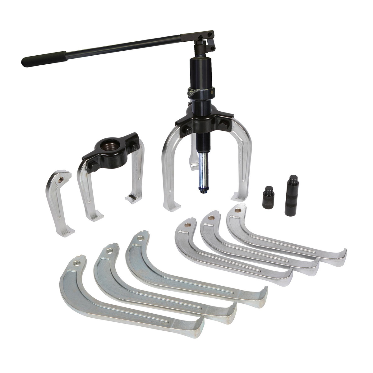 Sykes Pickavant 155100XT Hydraulic 2/3 Leg Puller Kit 50-250mm- Extra Travel Ram