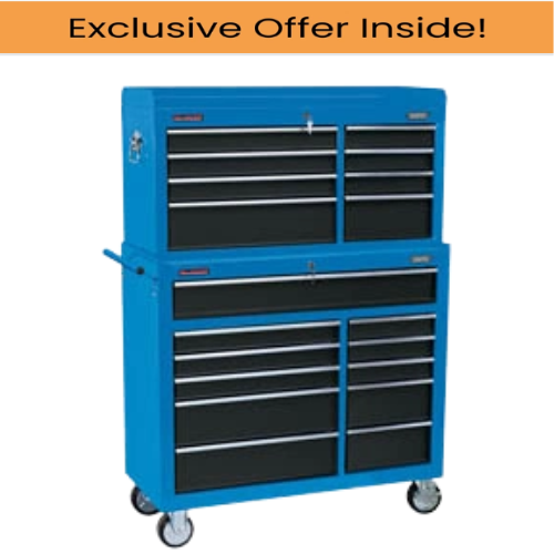 Draper 17764 Combined Roller Cabinet and Tool Chest, 19 Drawer, 40