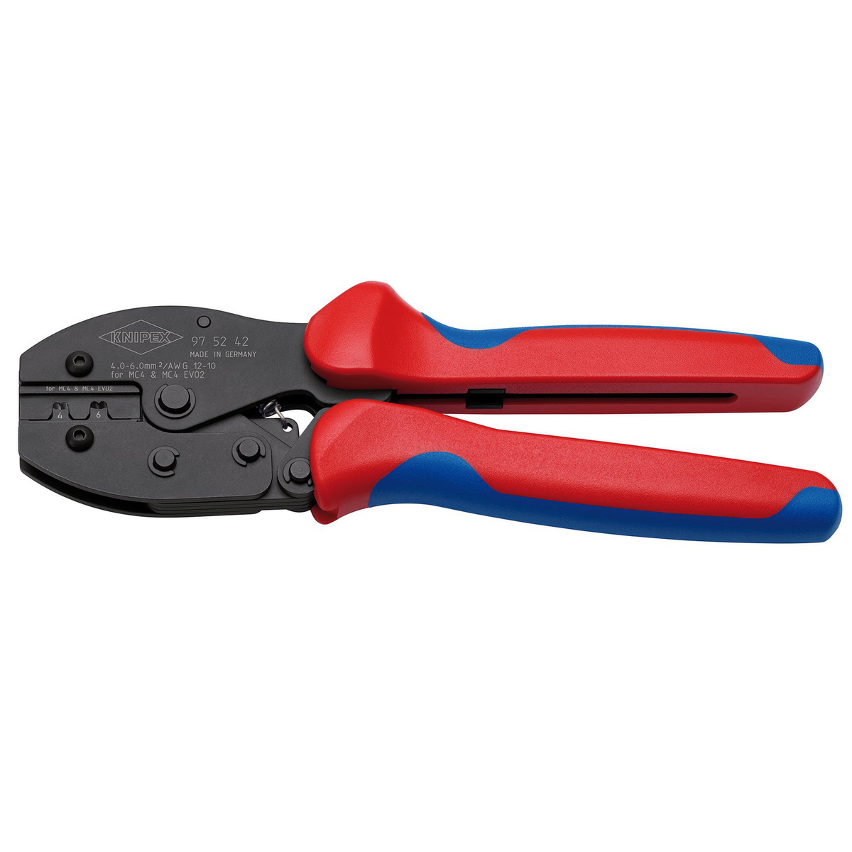 Draper 18146 KNIPEX PreciForce Crimping Pliers MC4 220mm