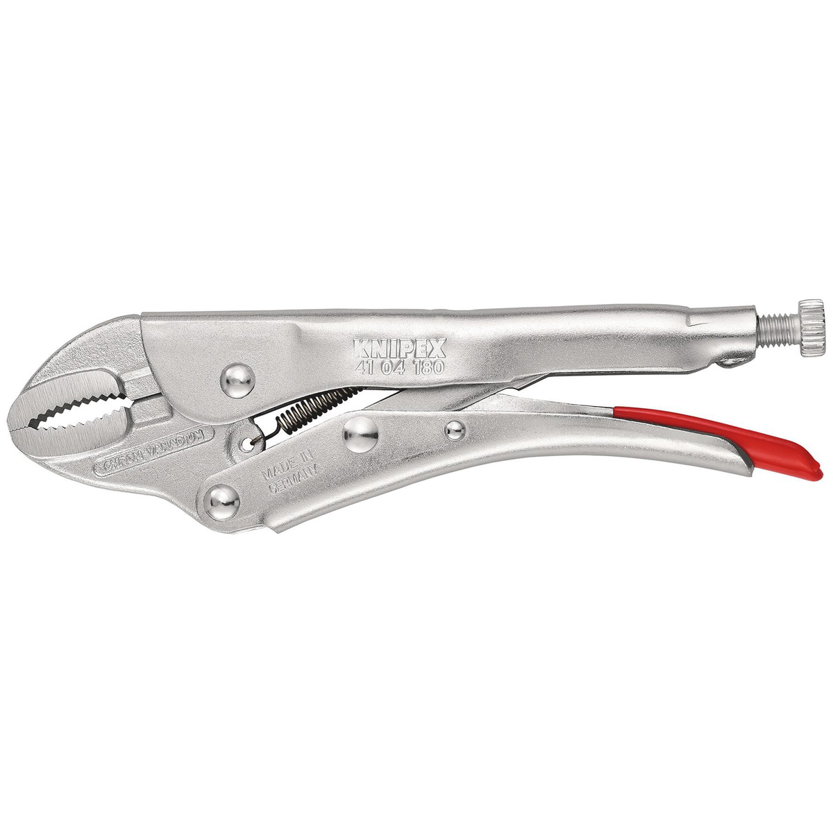 Draper 18338 KNIPEX 41 04 180 Grip Pliers Galvanized 180mm