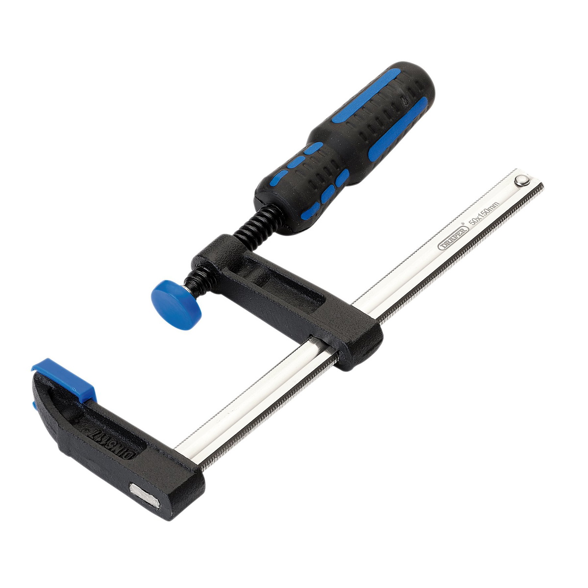 Draper 18943 F-Clamp 150mm Carbon Steel Nickel Plated