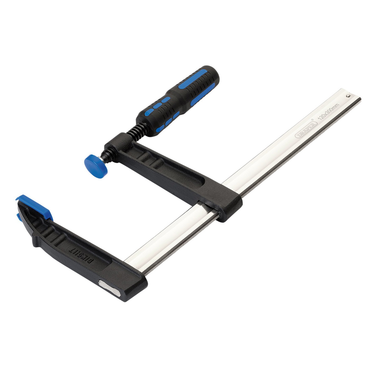 Draper 18945 F-Clamp 300mm Carbon Steel Nickel Plated