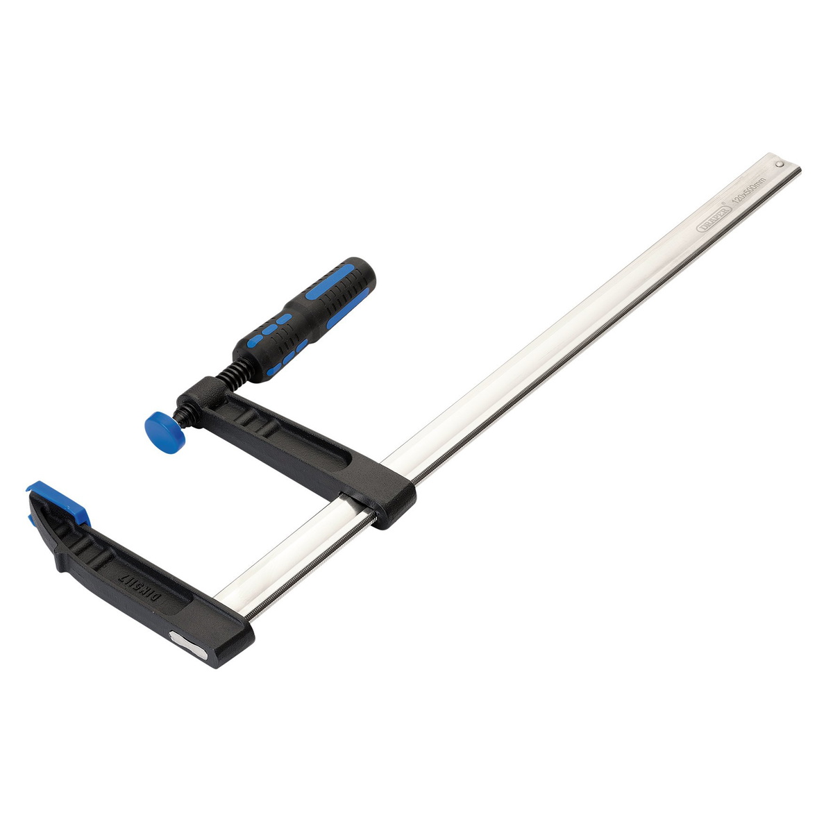 Draper 18956 F-Clamp 500mm Carbon Steel Nickel Plated