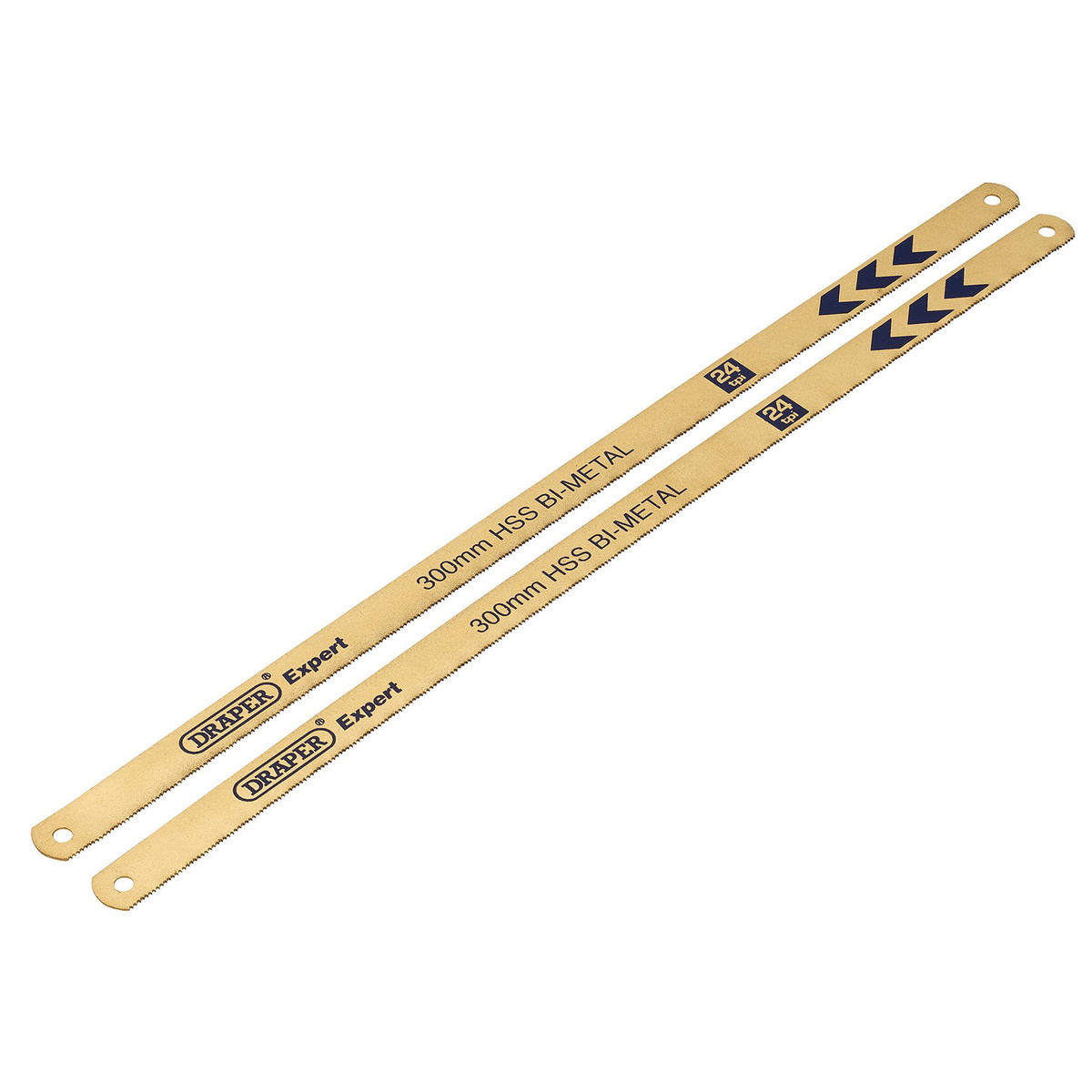 Draper 19345 Expert Bi-Metal Hacksaw Blades 300mm 24tpi 2pk