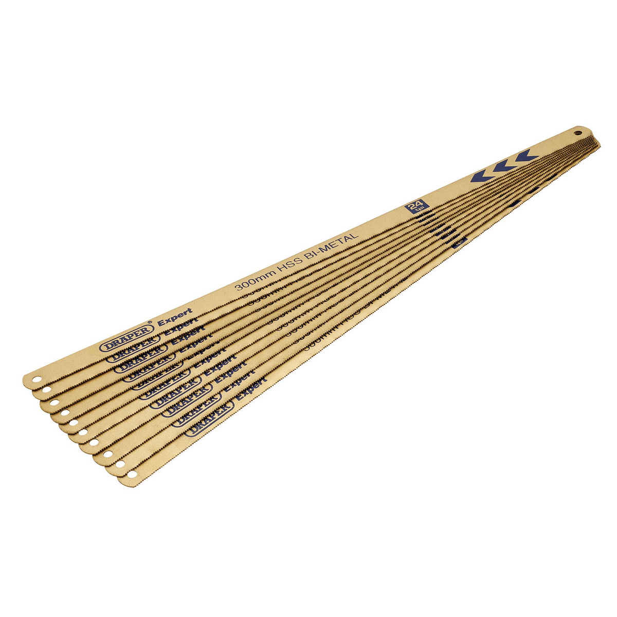 Draper 19348 Expert Bi-Metal Hacksaw Blades 300mm 24tpi 10pk