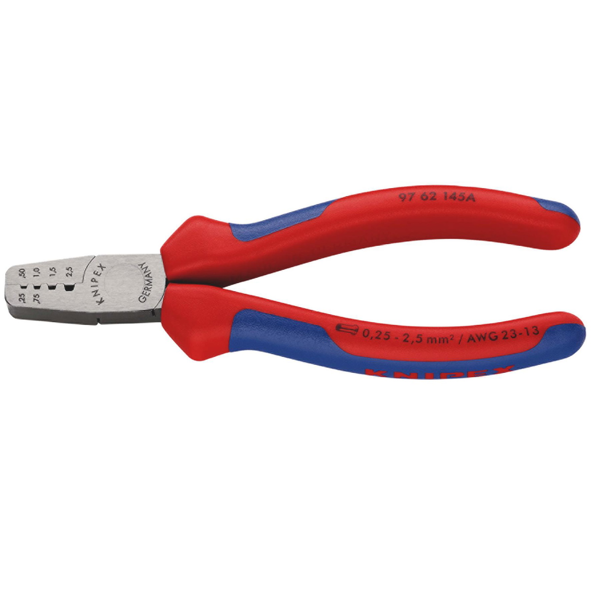 Knipex 20001 97 62 145 A Crimping Pliers Wire Ferrules 145mm
