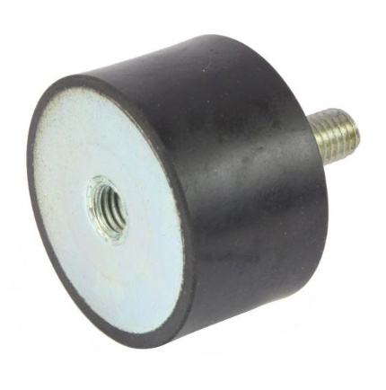 Male-Female Bobbin Mount 20x15mm M6 60 Shore - 2015MF18-60