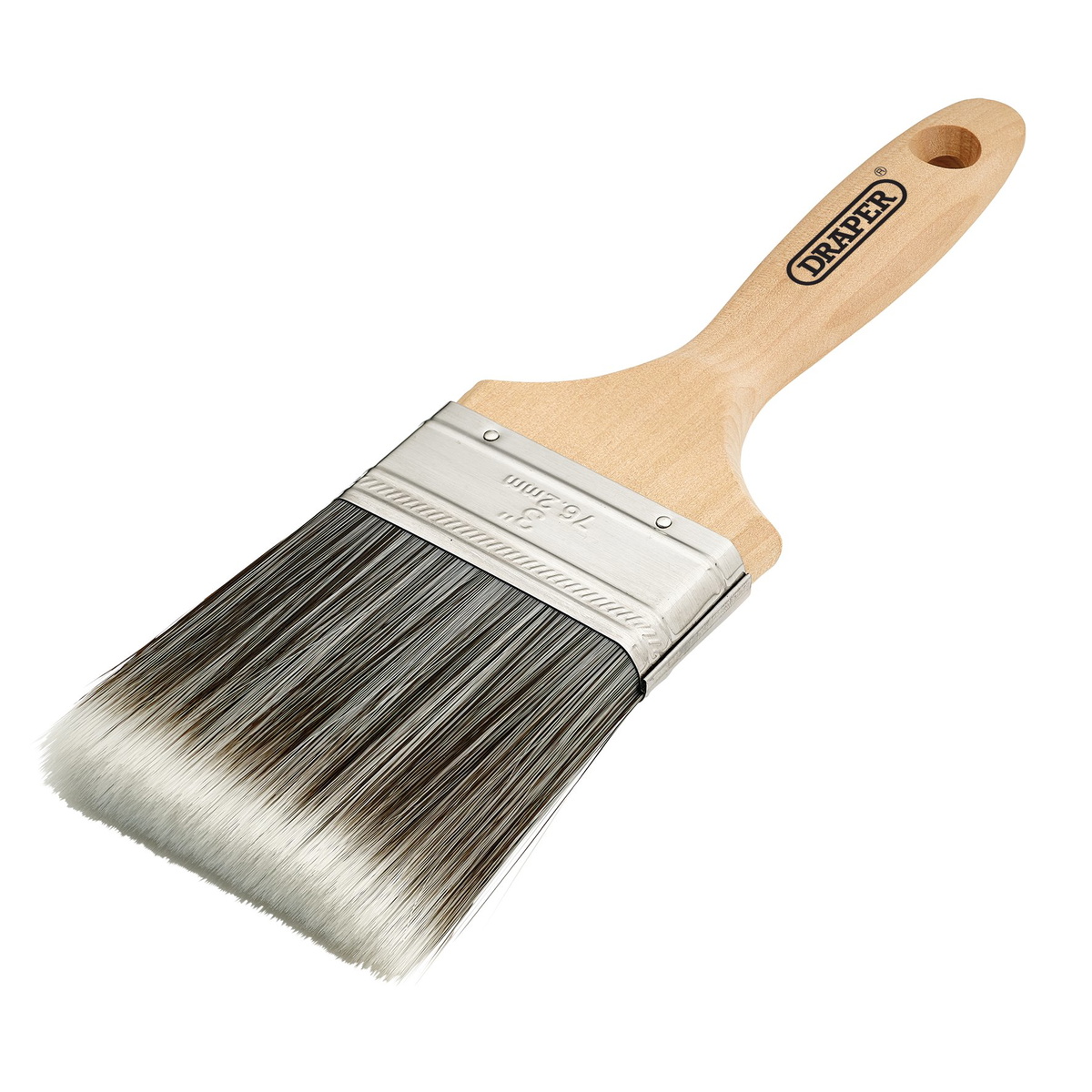 Draper 20438 Paint Brush Wood Handle 3 Inch