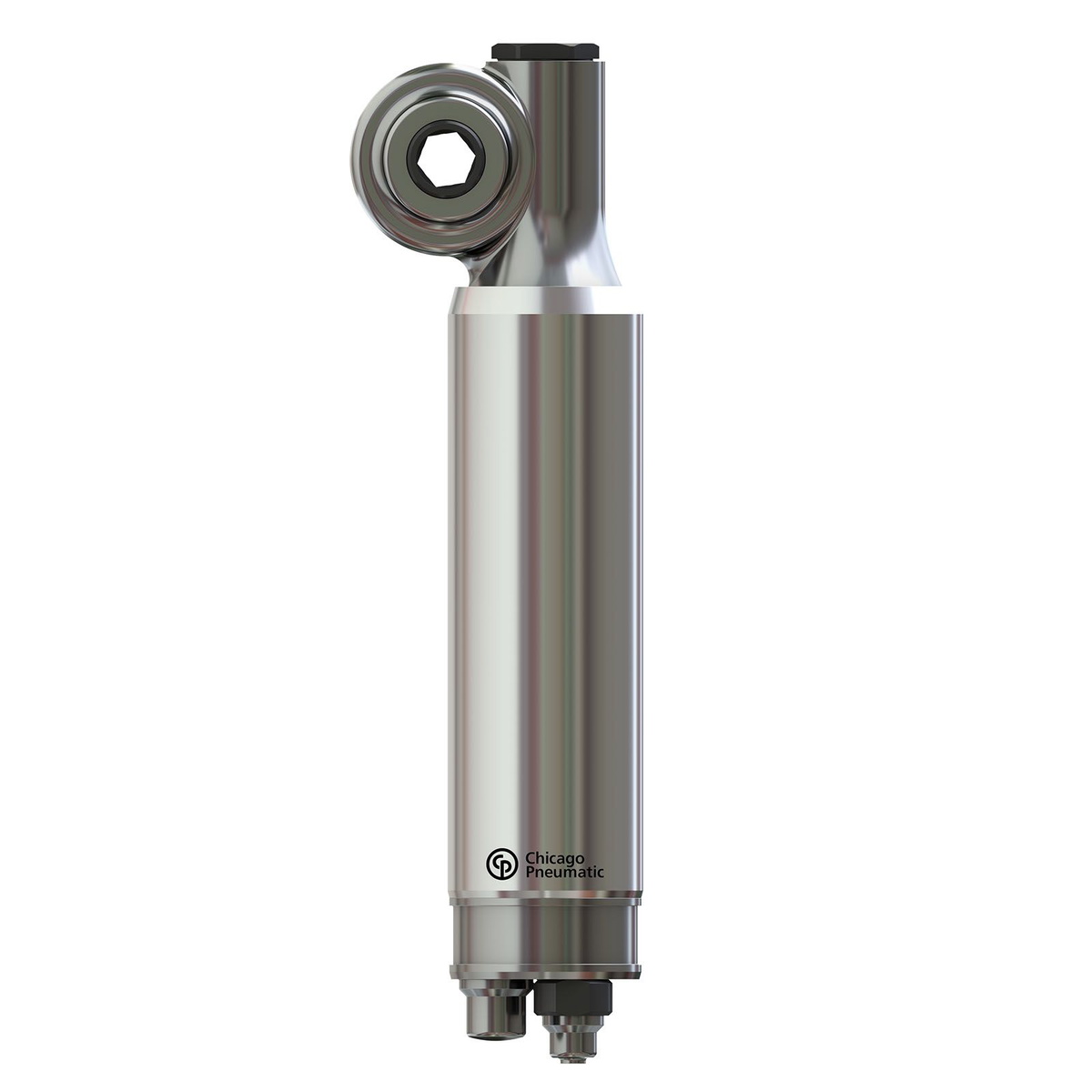 Chicago Pneumatic 2H410-500-ATEX, 660 W Reversible Vane Air Motor, 500 rpm Free Speed ATEX Certified