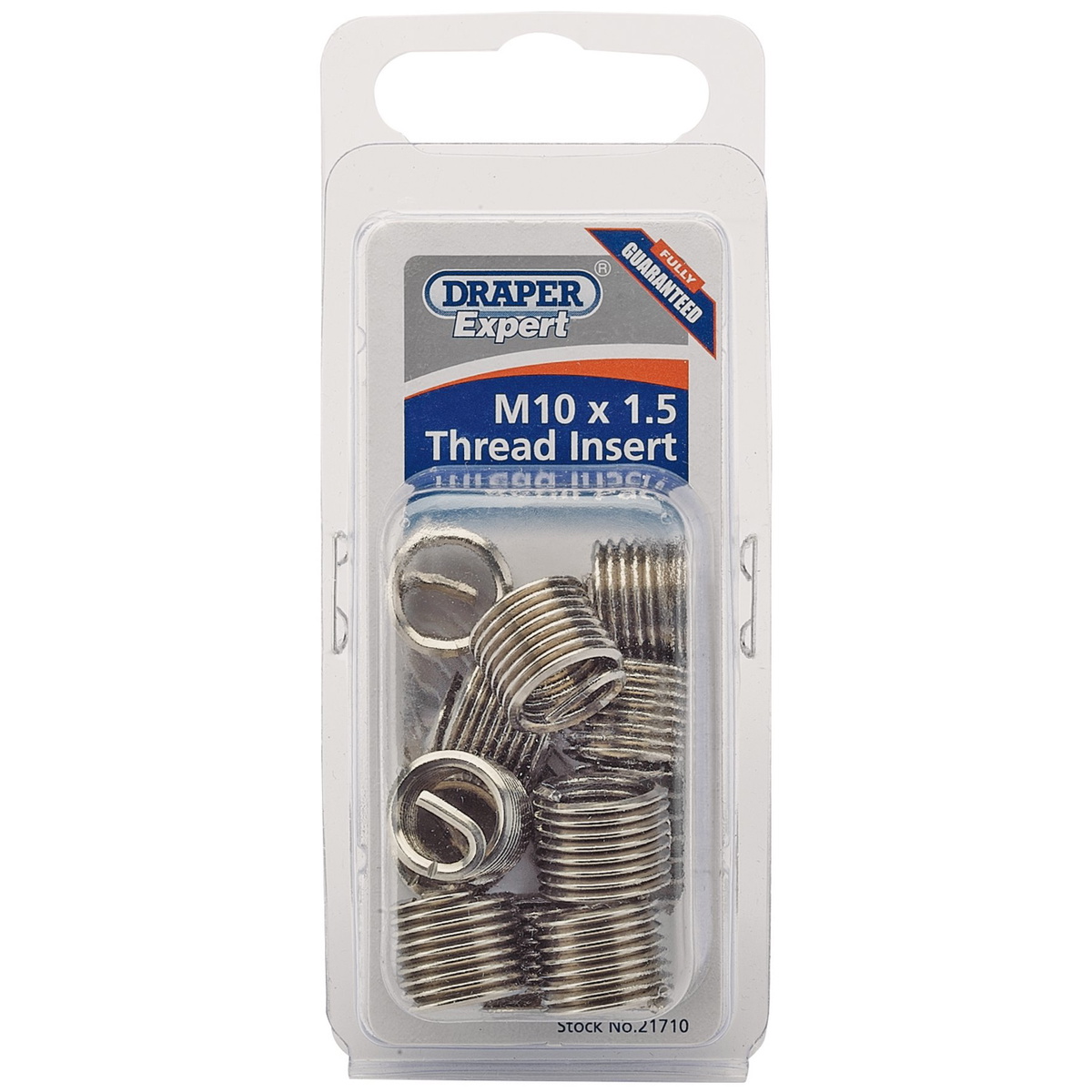 Draper 21710 Metric Thread Insert Refill M10 x 1.5 Pack of 12