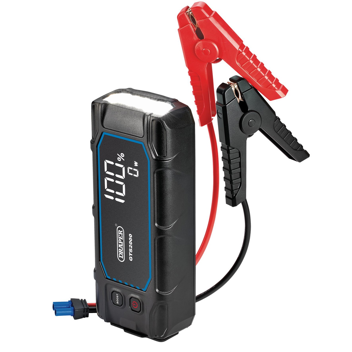 Draper 23741 12V Lithium Jump Starter Digital Display 2000A